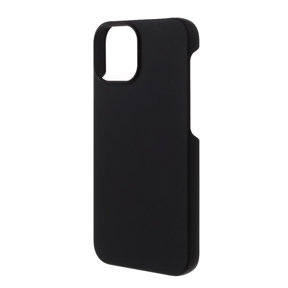 iPhone 13 Mini Gummierte Hardcover Schwarz