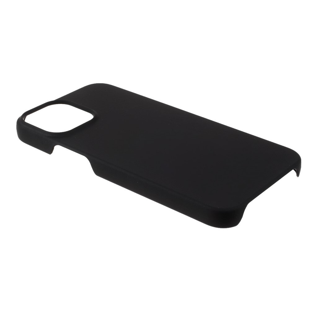 iPhone 13 Mini Gummierte Hardcover Schwarz