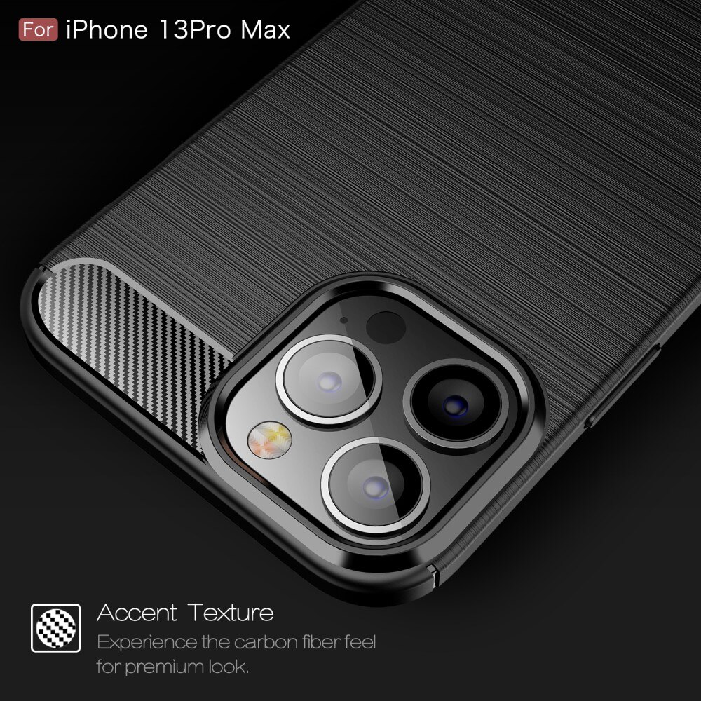 Brushed TPU Case iPhone 13 Pro Max Black