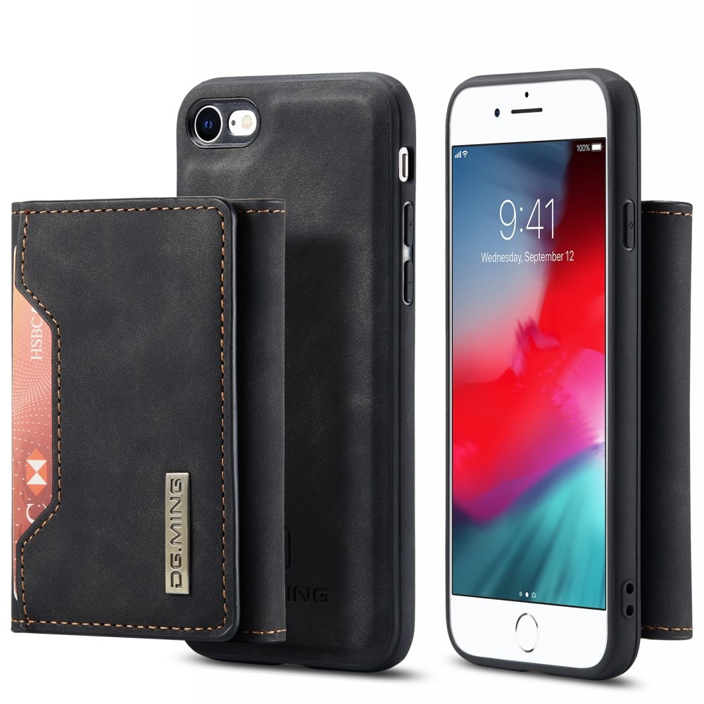 Magnetic Card Slot Case iPhone 7/8/SE Black