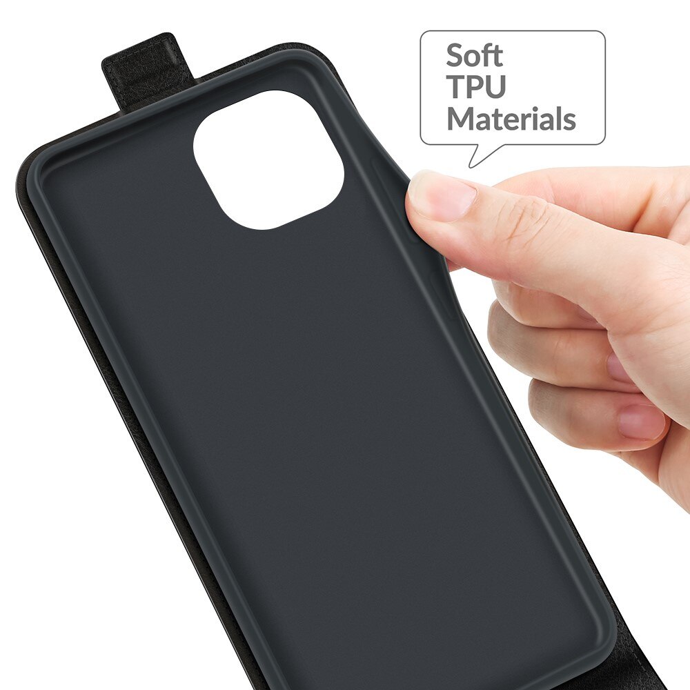 iPhone 13 Mini Flip Case Schwarz