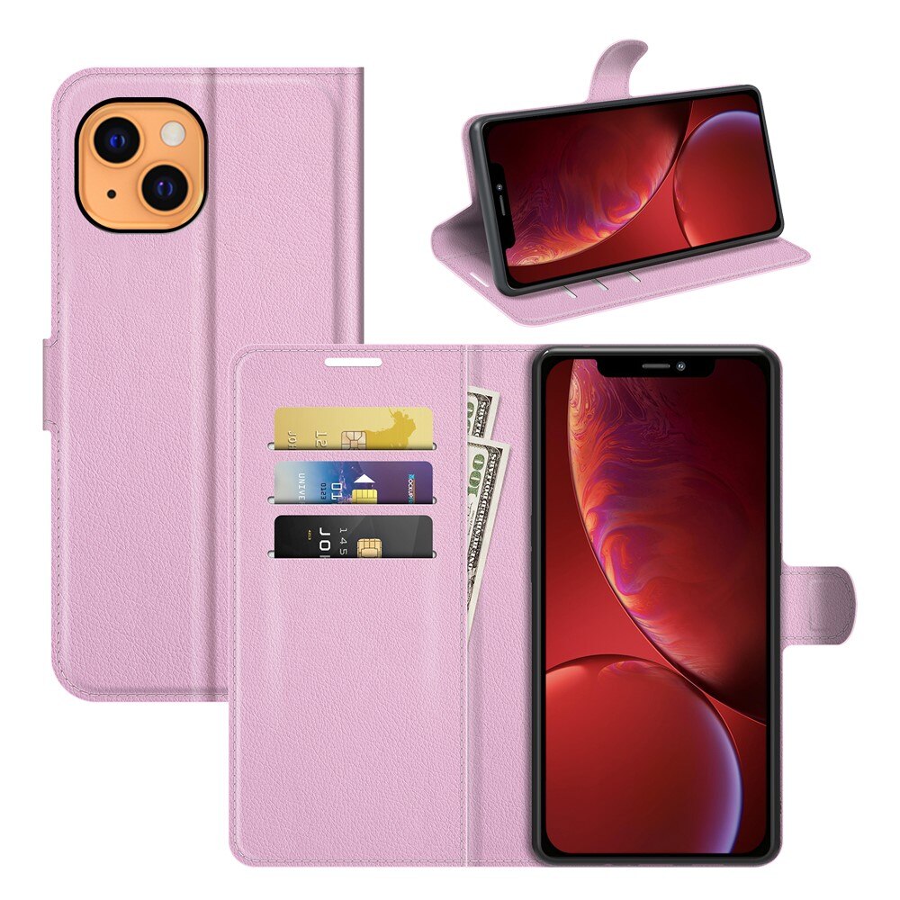 Apple iPhone 13 Handytasche Rosa