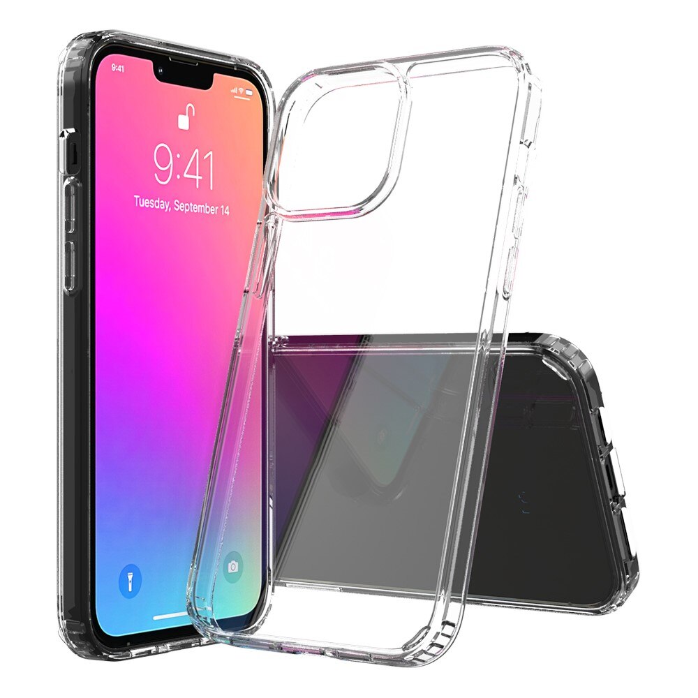 iPhone 13 Pro Max hybride Handyhülle Crystal Hybrid, durchsichtig