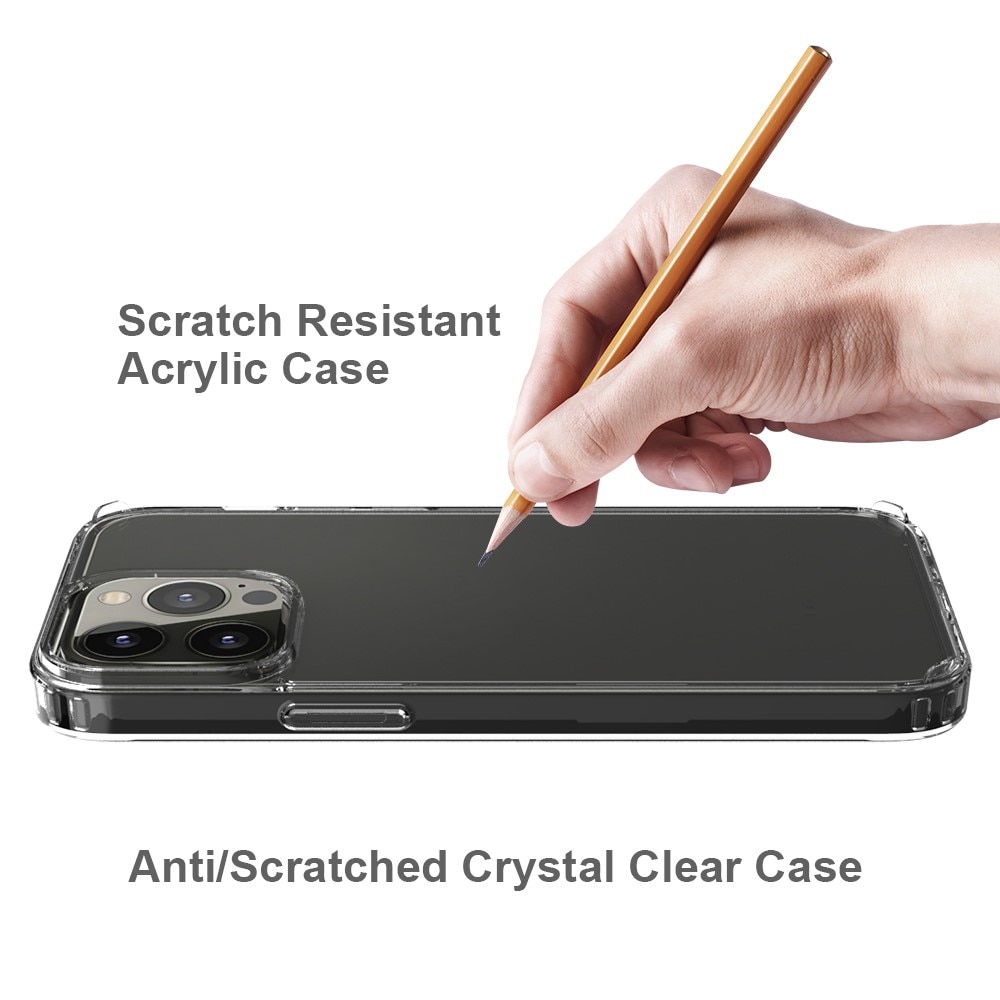 iPhone 13 Pro Max hybride Handyhülle Crystal Hybrid, durchsichtig