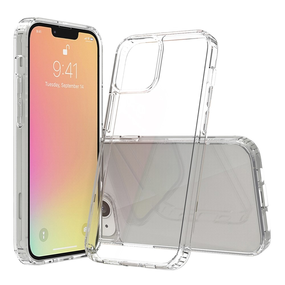 iPhone 13 hybride Handyhülle Crystal Hybrid, durchsichtig