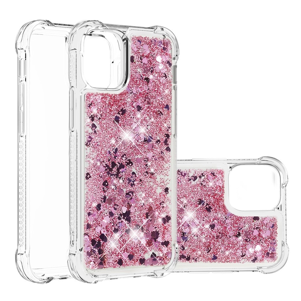 iPhone 13 Mini Glitter Powder TPU Case Roségold
