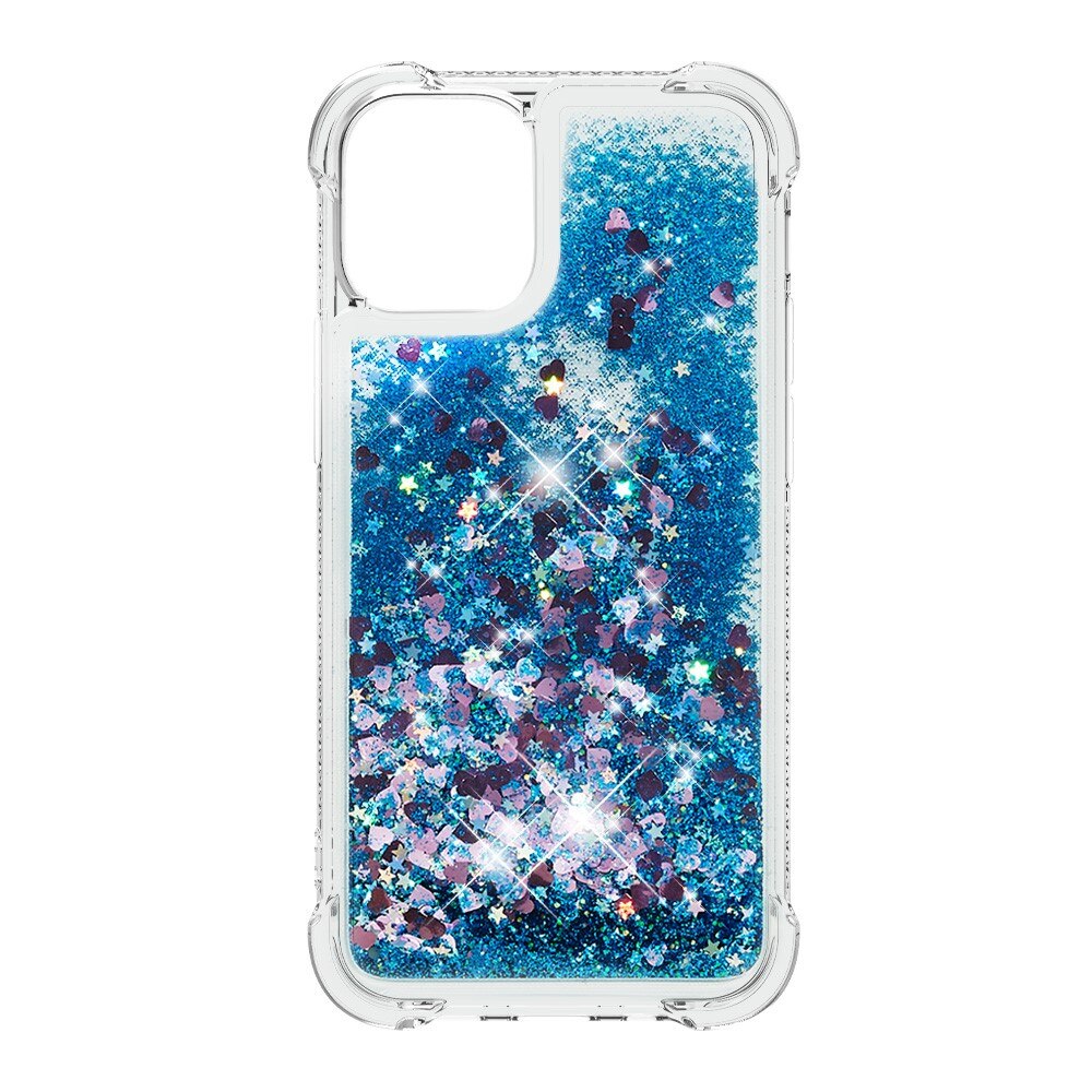 iPhone 13 Mini Glitter Powder TPU Case Blau