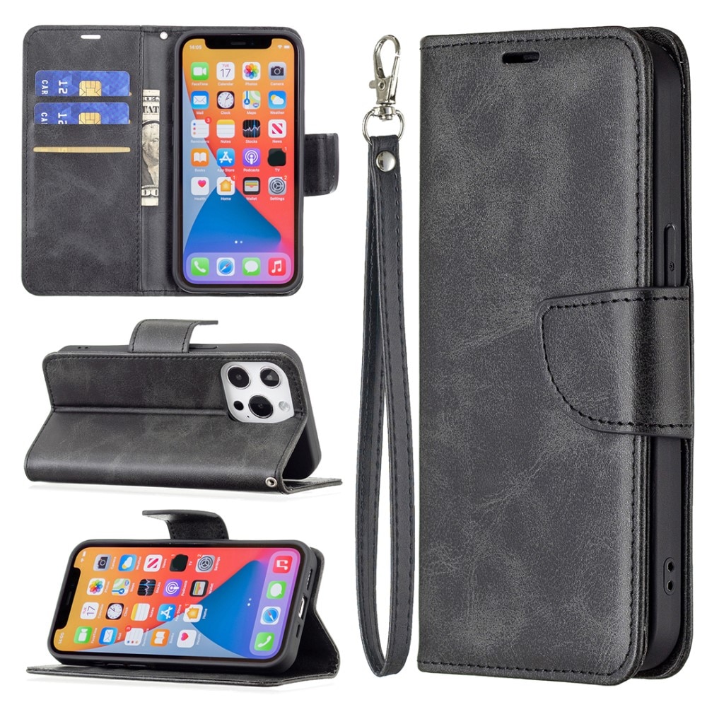 iPhone 13/13 Pro Handytasche Schwarz