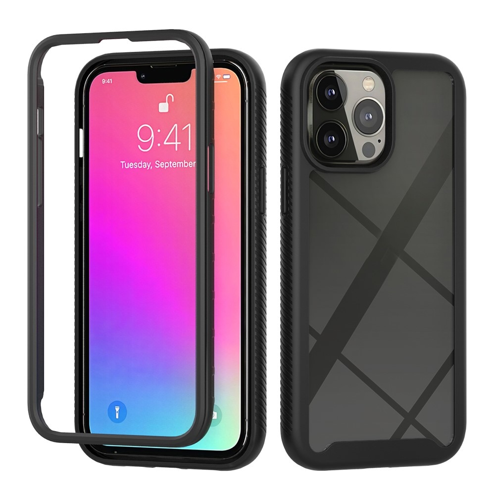 Apple iPhone 13 Pro Max Full Cover Hülle Schwarz