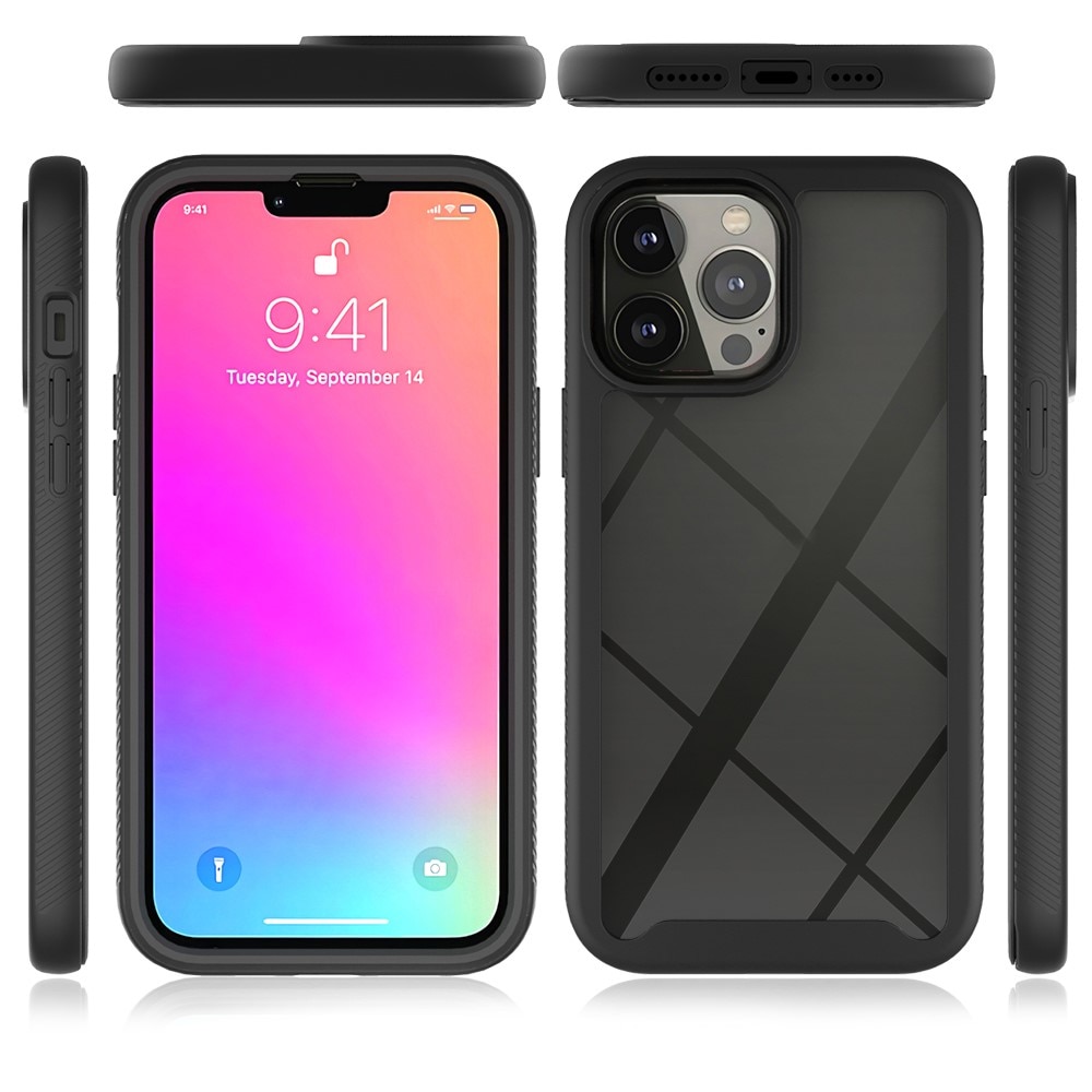 Apple iPhone 13 Pro Max Full Cover Hülle Schwarz