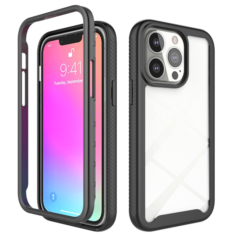 iPhone 13 Pro Full Cover Hülle Schwarz