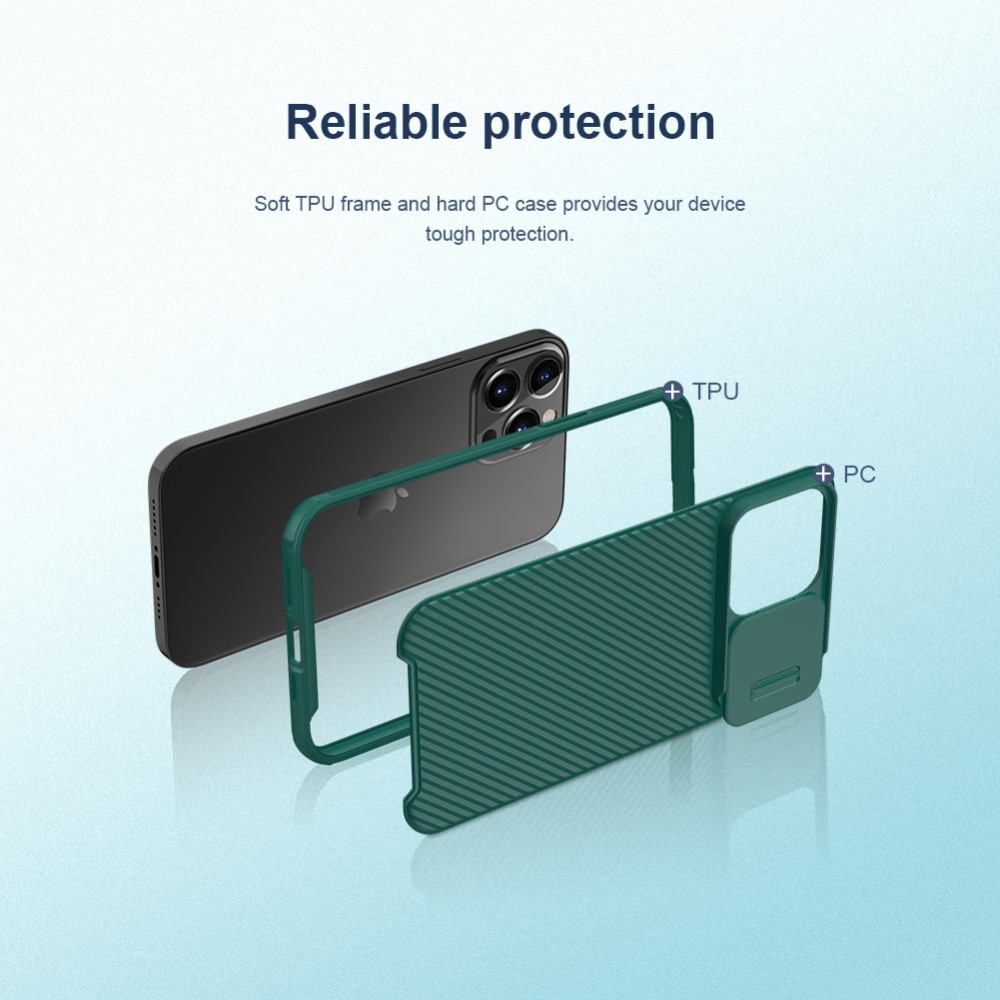 CamShield Hülle Apple iPhone 13 Pro Grün