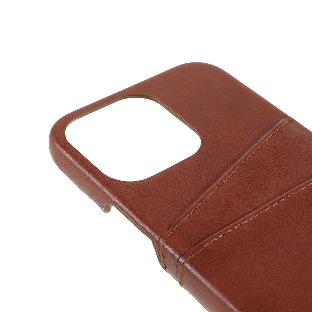 Card Slots Case iPhone 13 Pro Max Brown