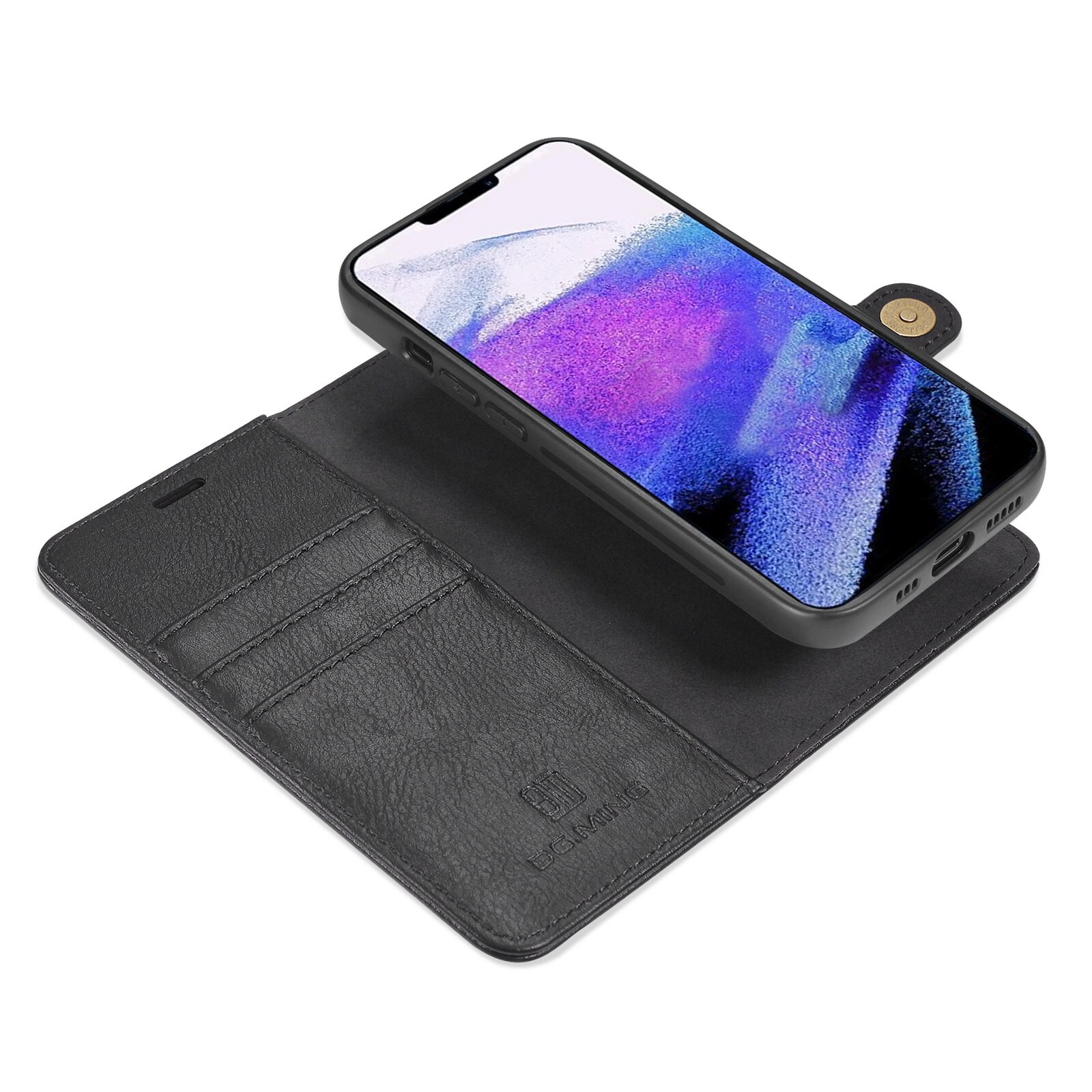 Handytasche Magnetische iPhone 13 Pro Max Black