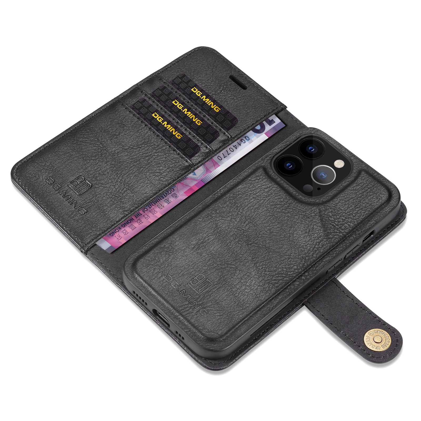 Handytasche Magnetische iPhone 13 Pro Black