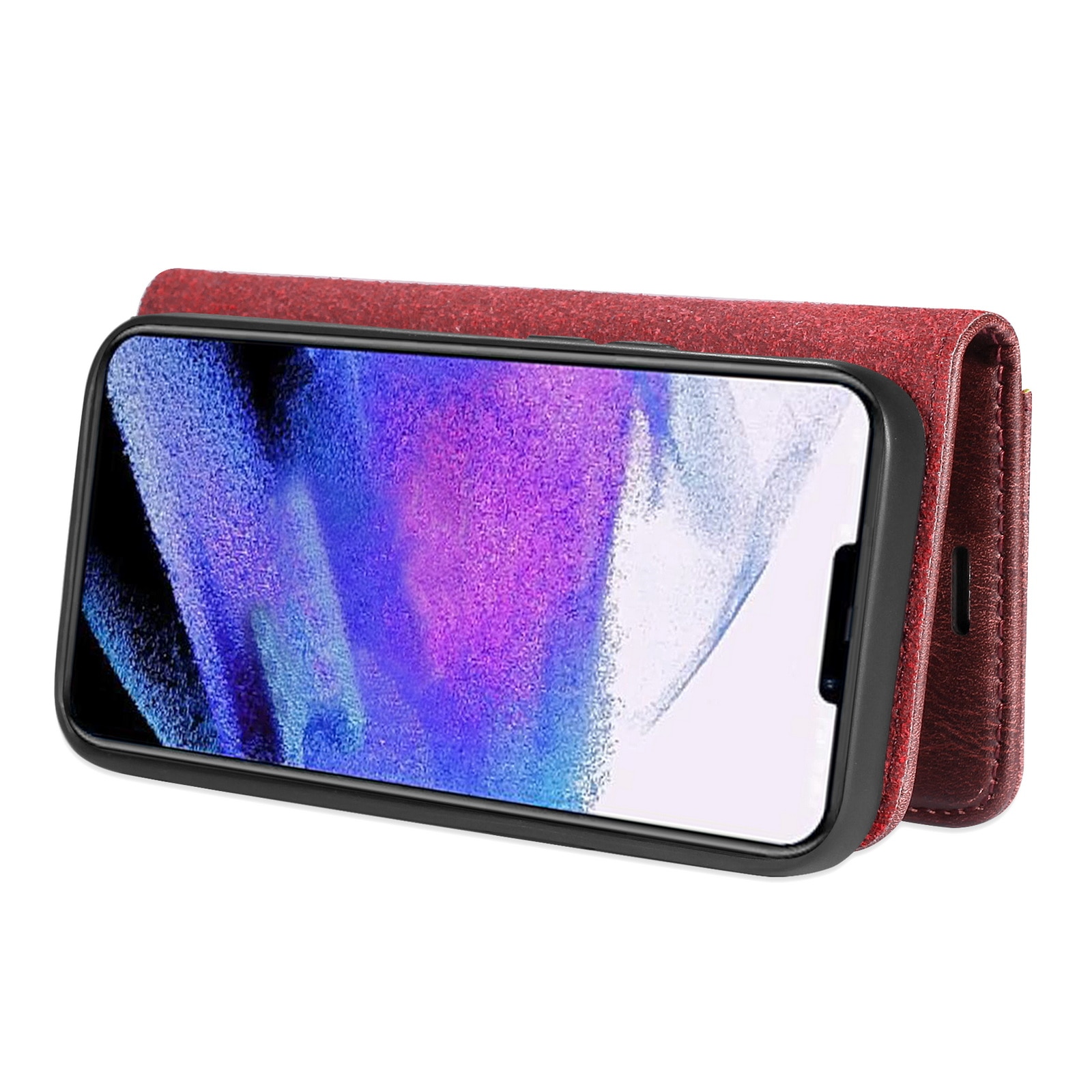 Handytasche Magnetische iPhone 13 Pro Max Rot