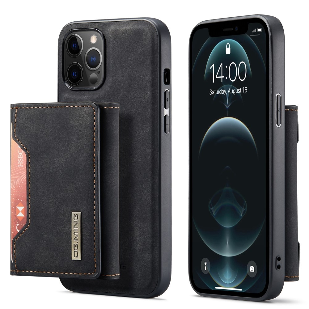 Magnetic Card Slot Case iPhone 13 Pro Max Schwarz