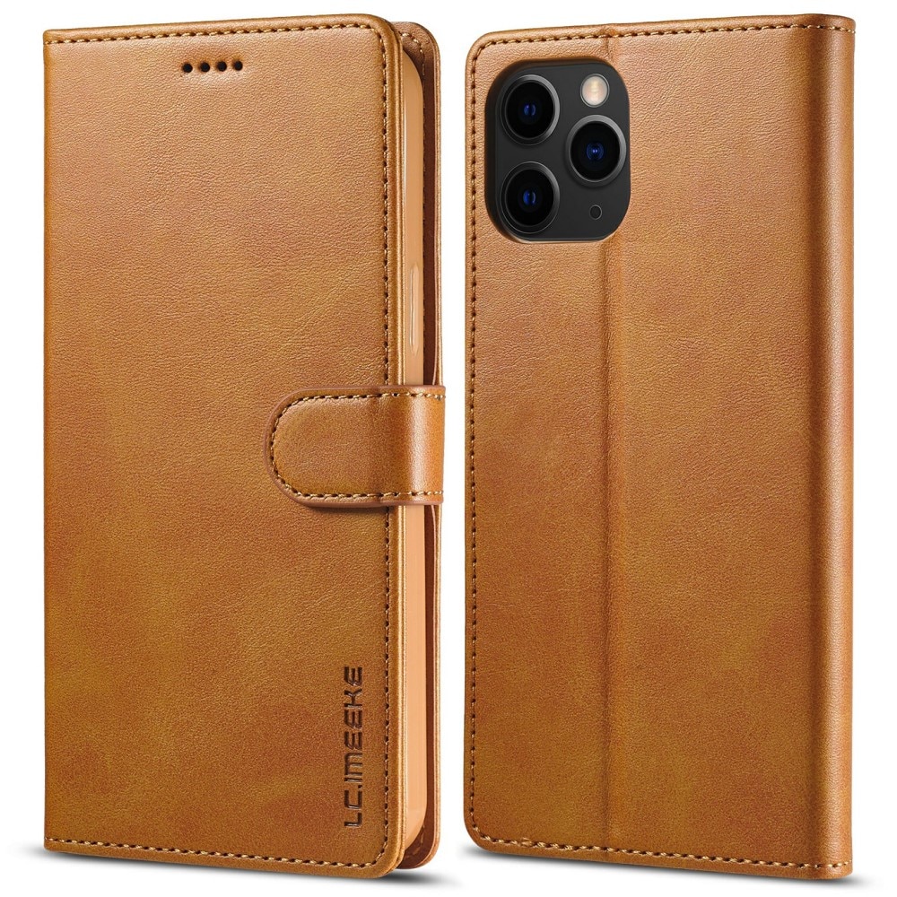 Portemonnaie-Hülle iPhone 13 Pro Max Cognac