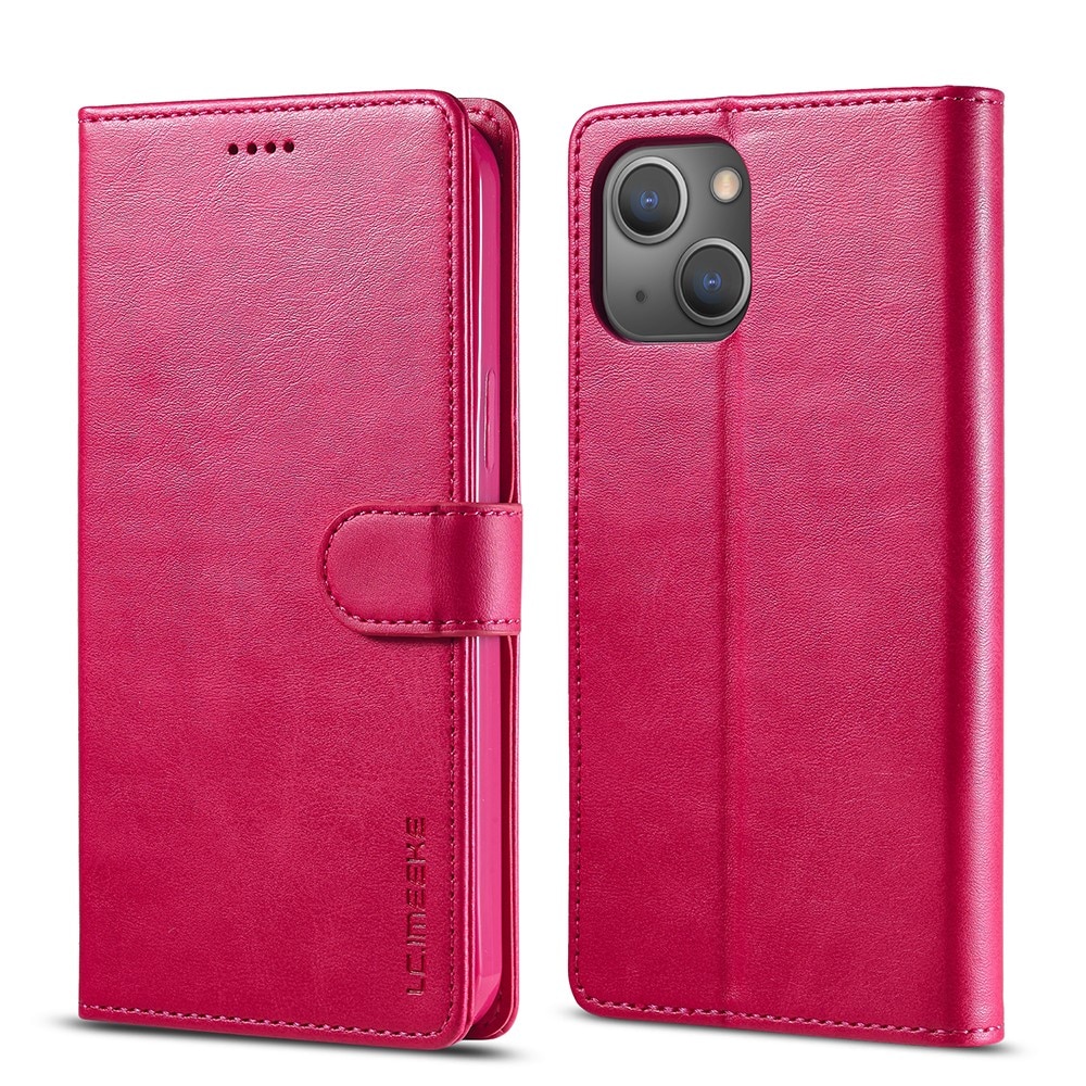 Portemonnaie-Hülle iPhone 13 Rosa