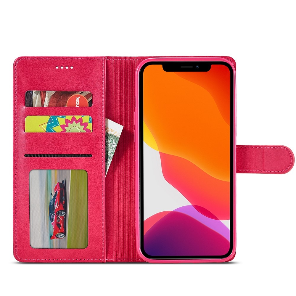 Portemonnaie-Hülle iPhone 13 Pro Rosa