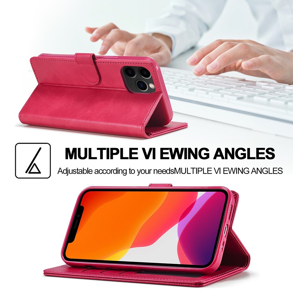 Portemonnaie-Hülle iPhone 13 Pro Rosa