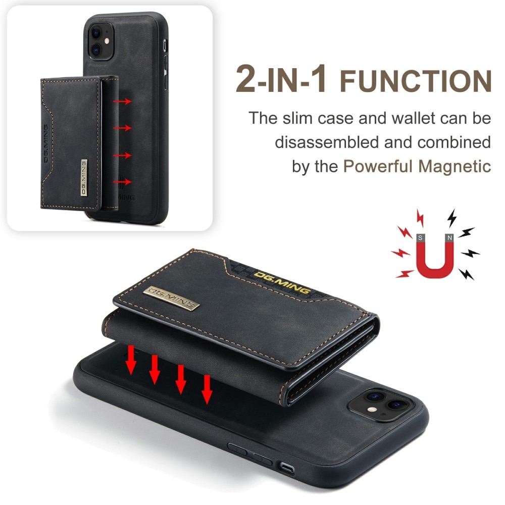 Magnetic Card Slot Case iPhone 11 Black