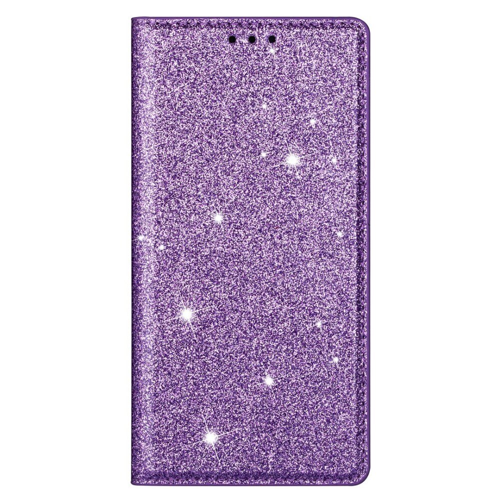 iPhone 13 Glitzernde Handytasche Lila