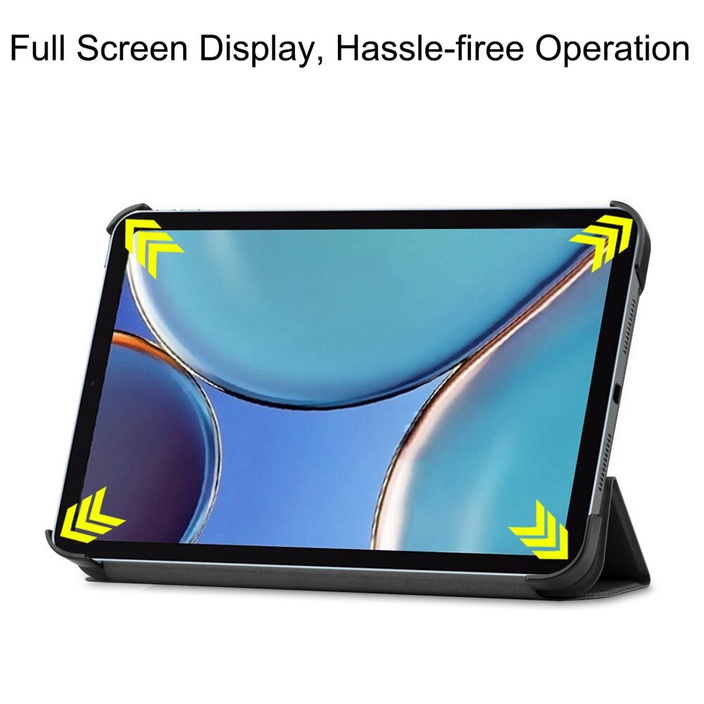 Apple iPad Mini 6th Gen (2021) Tri-Fold Case Schutzhülle Schwarz