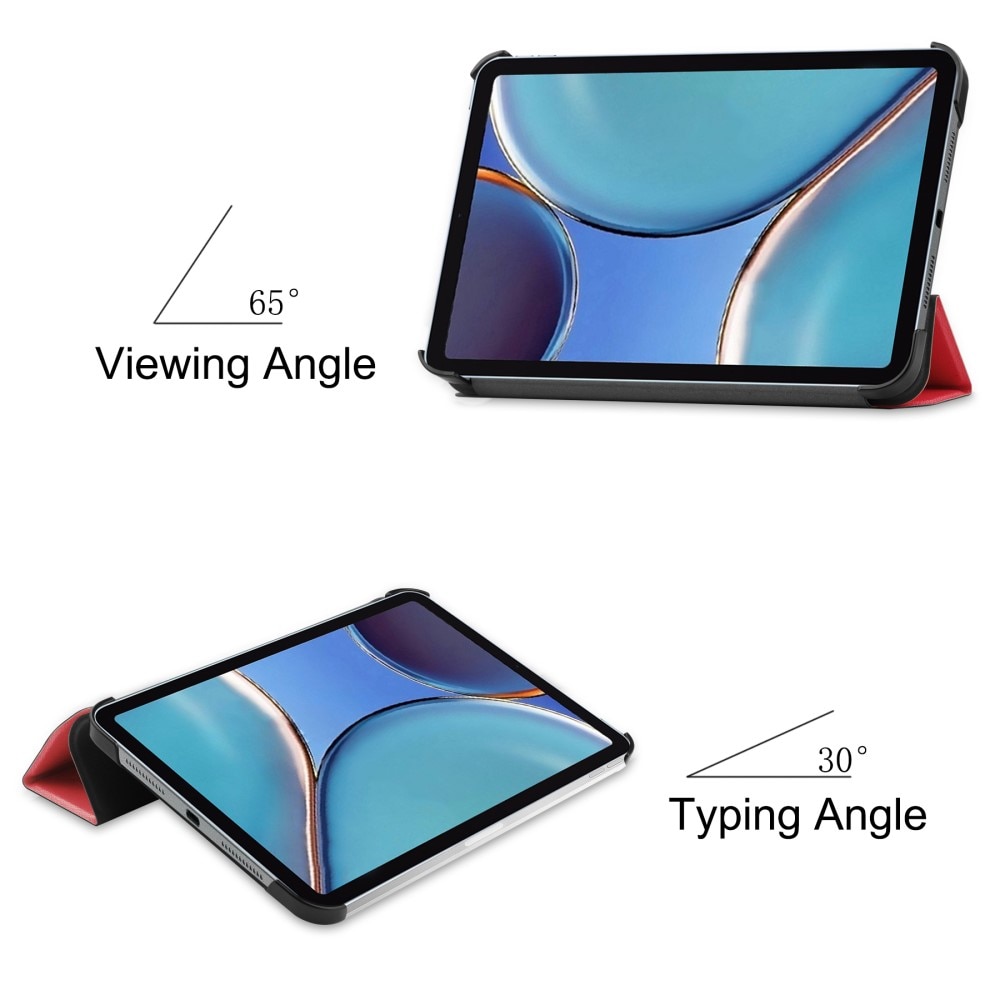iPad Mini 6th Gen (2021) Tri-Fold Case Schutzhülle rot