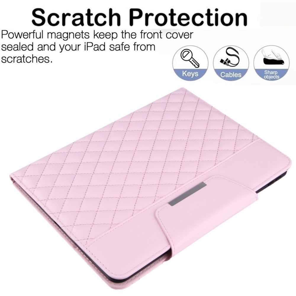 iPad Air 10.5 3rd Gen (2019) gesteppte Tasche Rosa