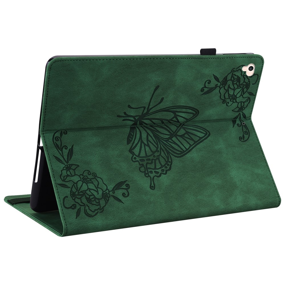 iPad Air 9.7 1st Gen (2013) Handytasche Schmetterling grün