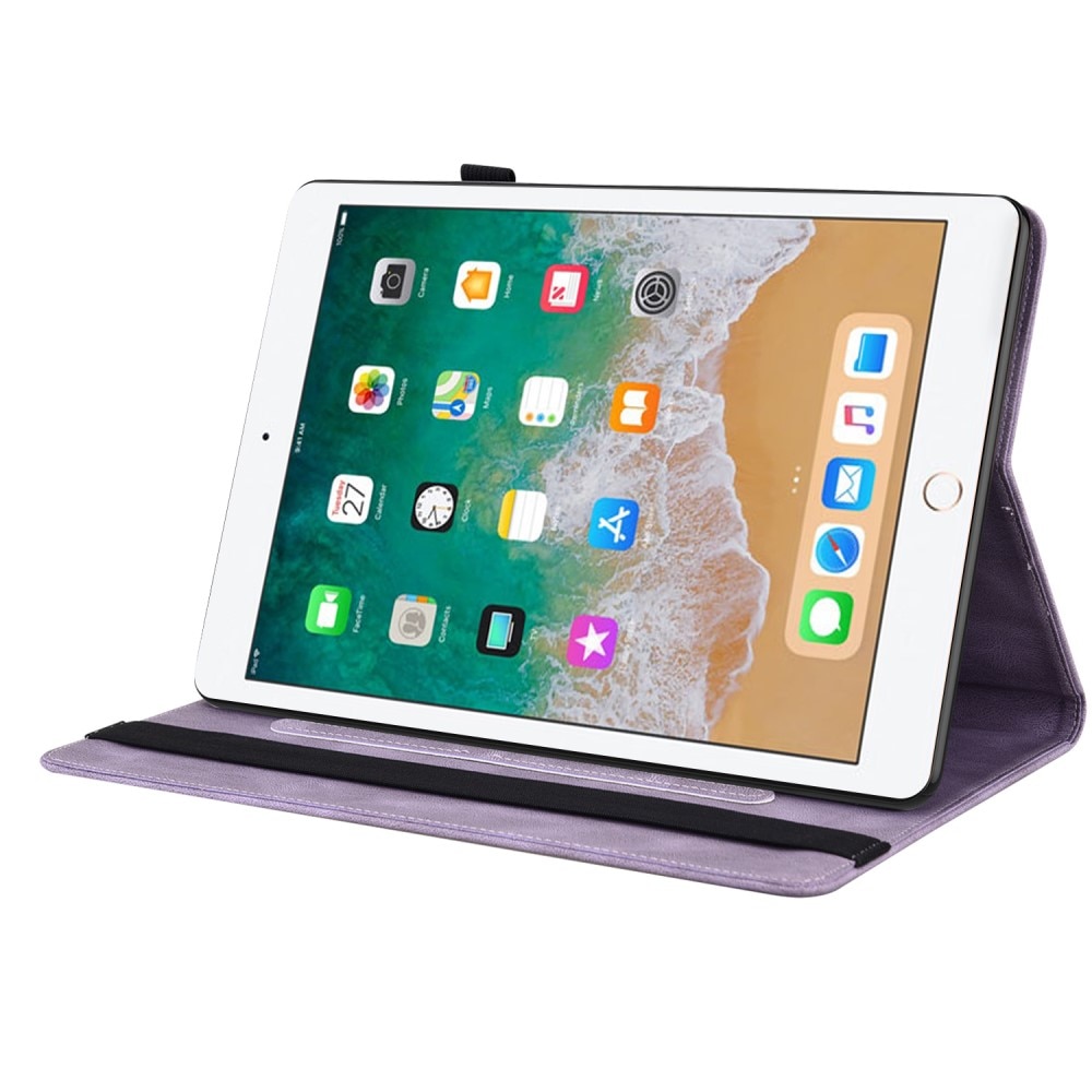 iPad Air 9.7 1st Gen (2013) Handytasche Schmetterling lila