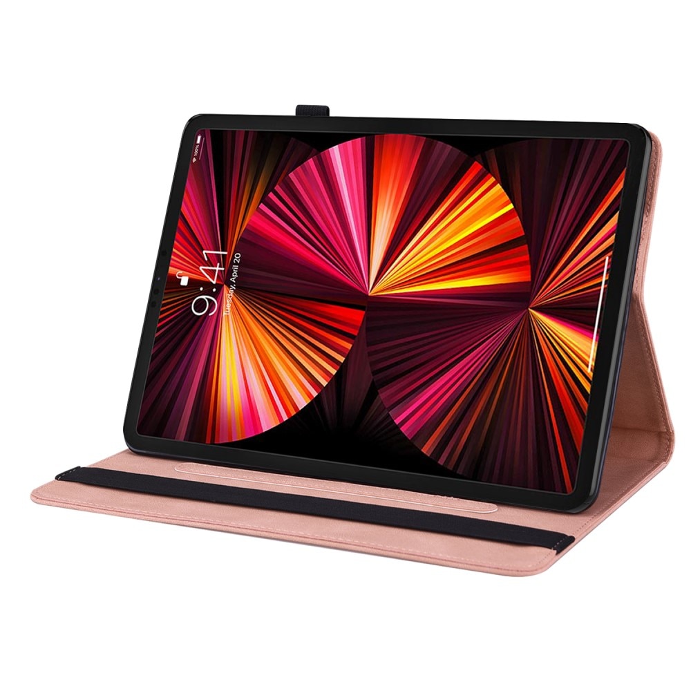 iPad Pro 11 4th Gen (2022) Handytasche Schmetterling rosa