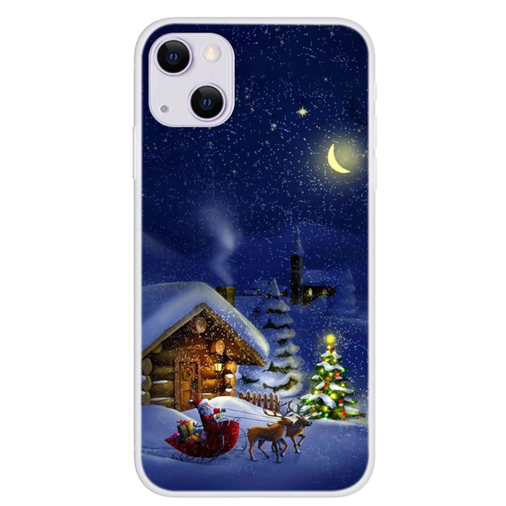 iPhone 13 TPU-hülle mit Weihnachtsmotiv - Weihnachtsnacht