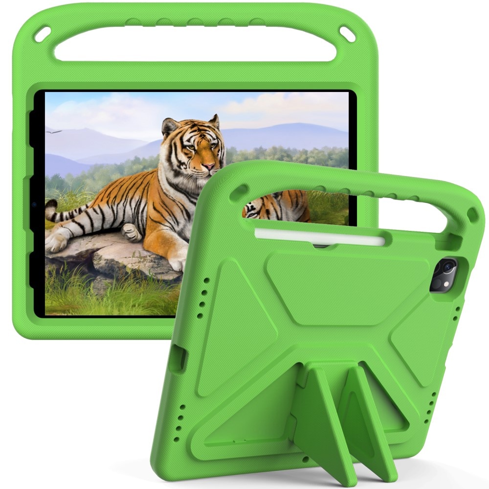 EVA-Hülle für iPad Air 10.9 5th Gen (2022) mit Haltegriff grün