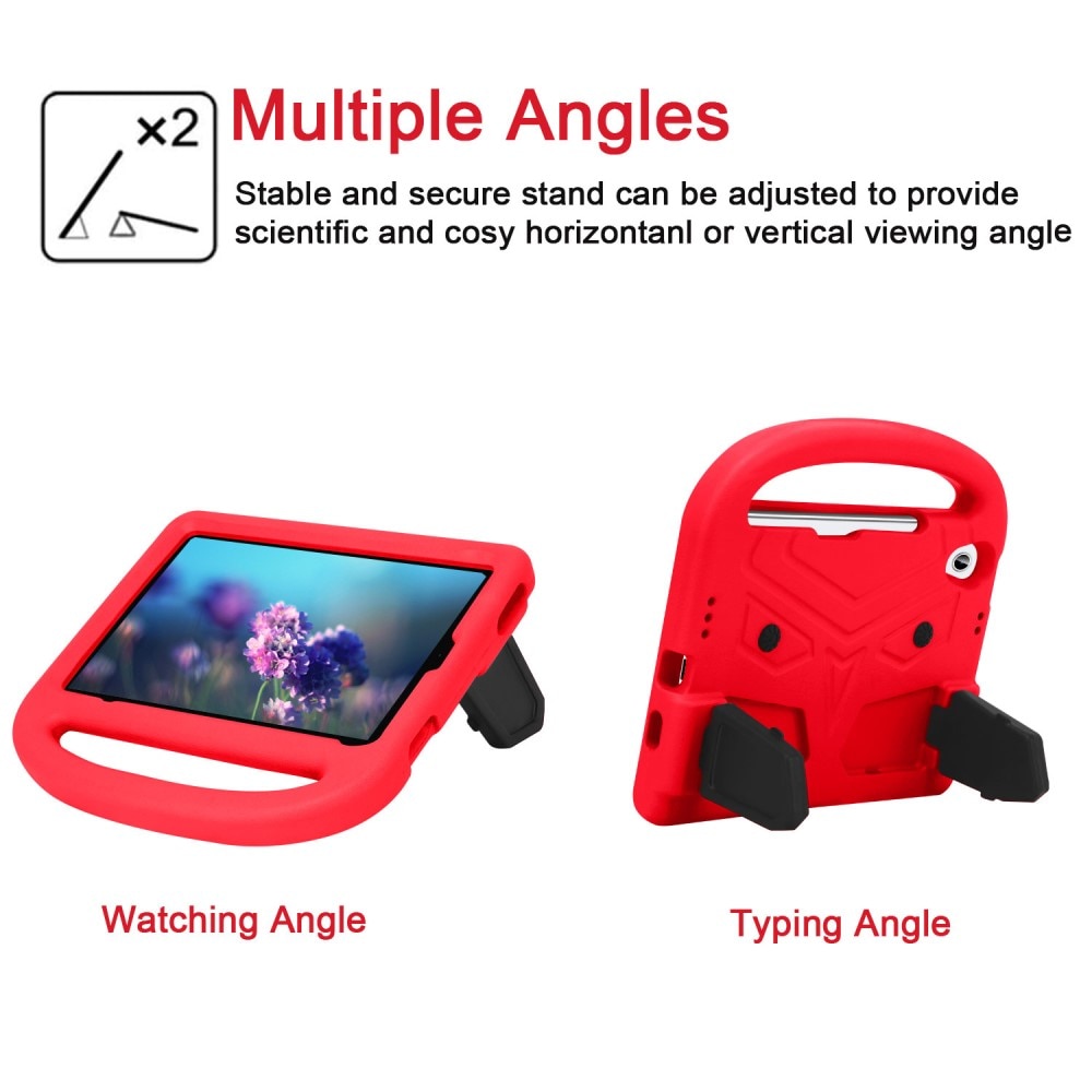 iPad Mini 6 2021 Schutzhülle Kinder mit Kickständer EVA Rot