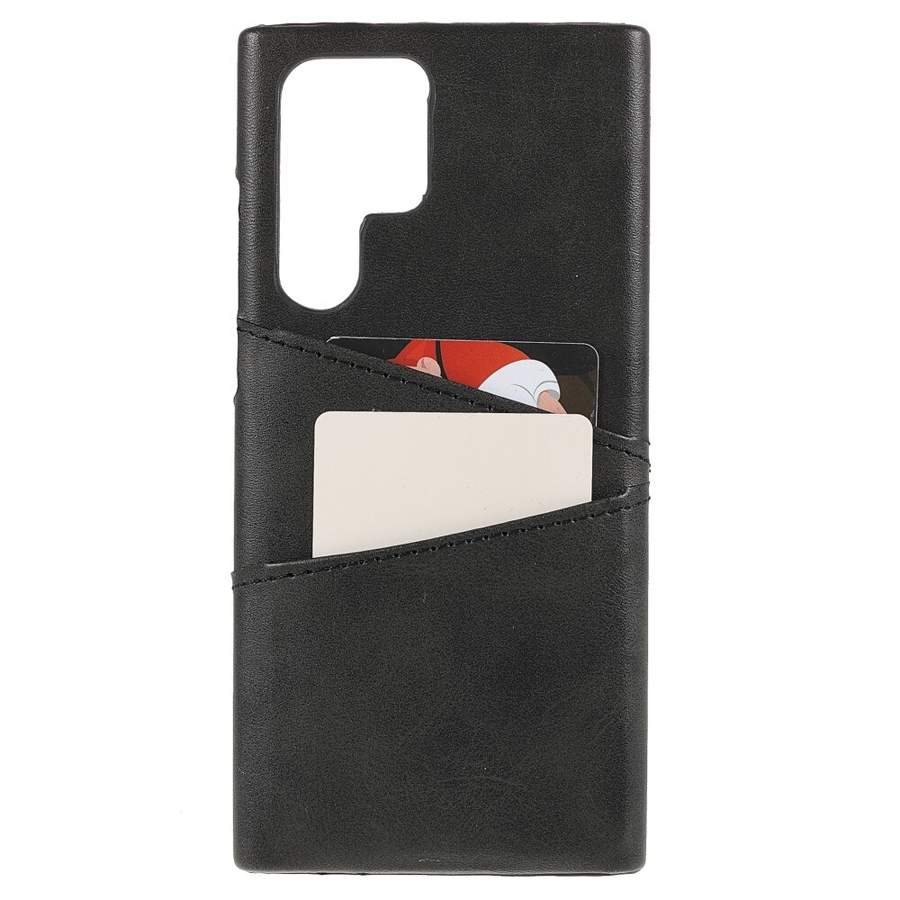 Card Slots Case Samsung Galaxy S22 Ultra Black