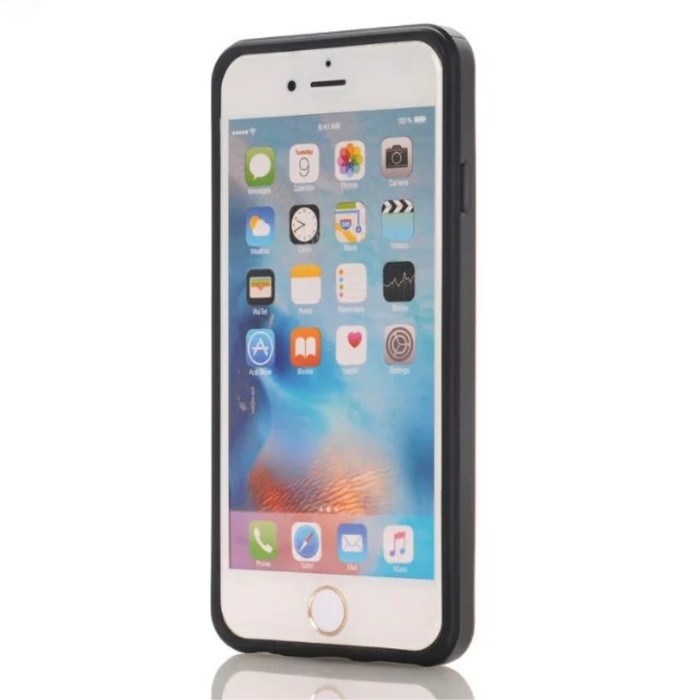 iPhone SE (2020) Handyhülle mit Kartenhalter roségold