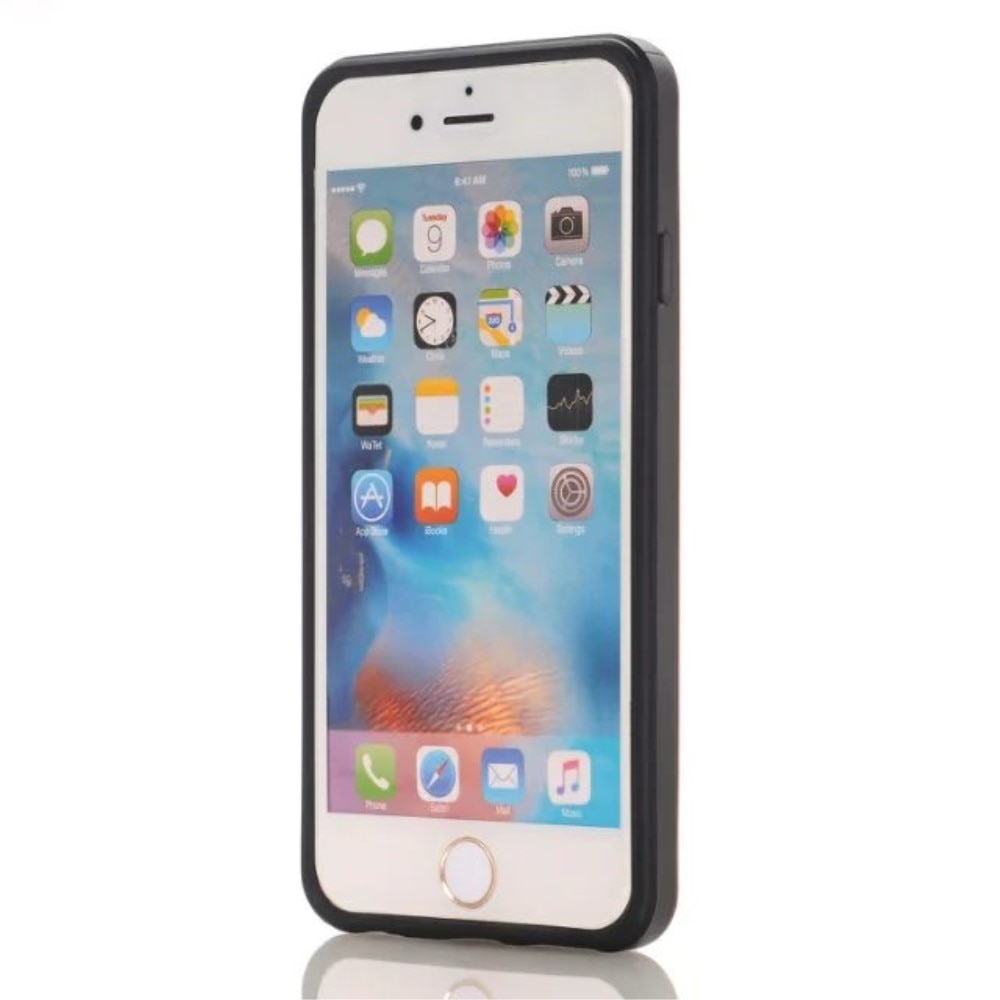 iPhone 7 Handyhülle mit Kartenhalter Roségold