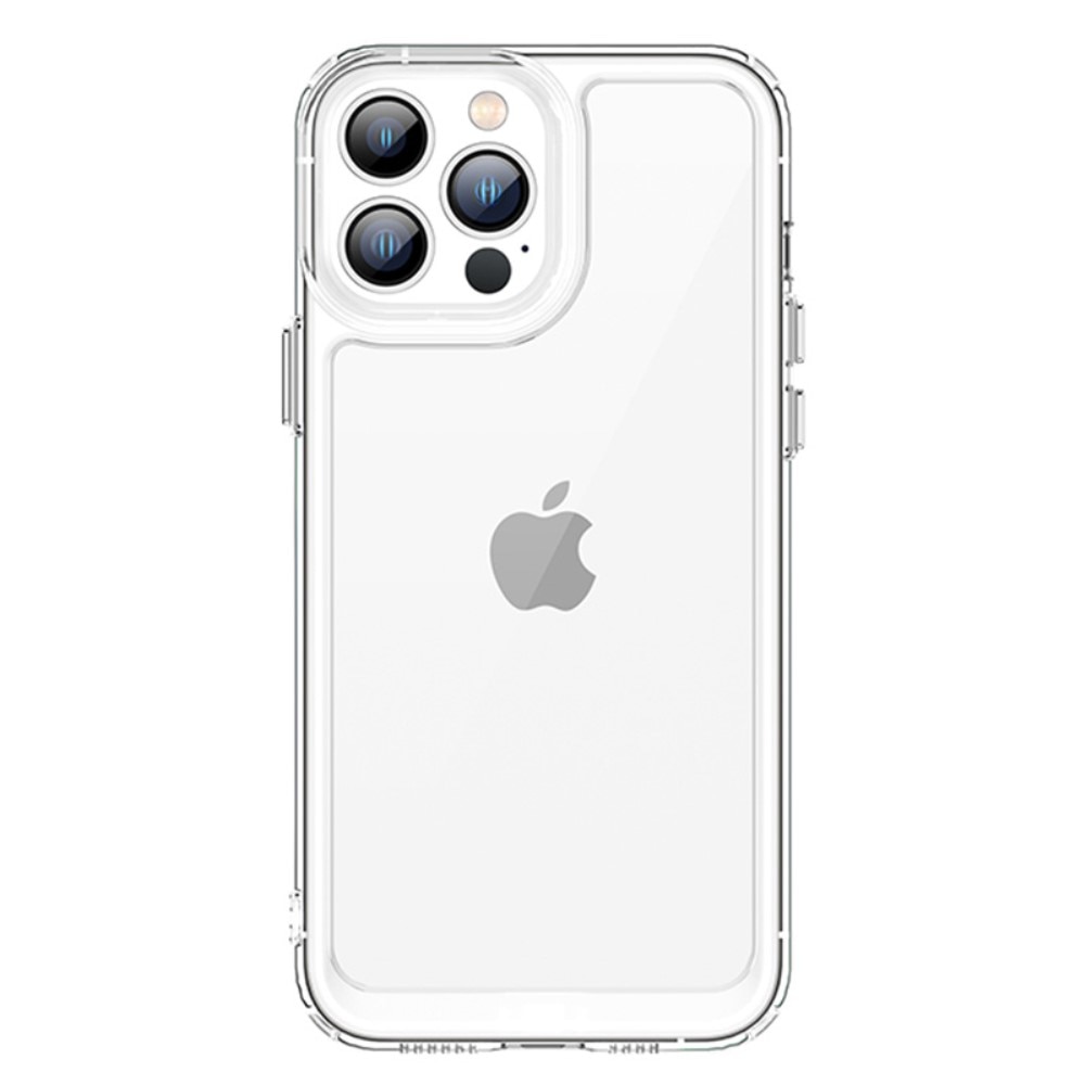 TPU + Plexiglas Hülle iPhone 13 Pro Transparent