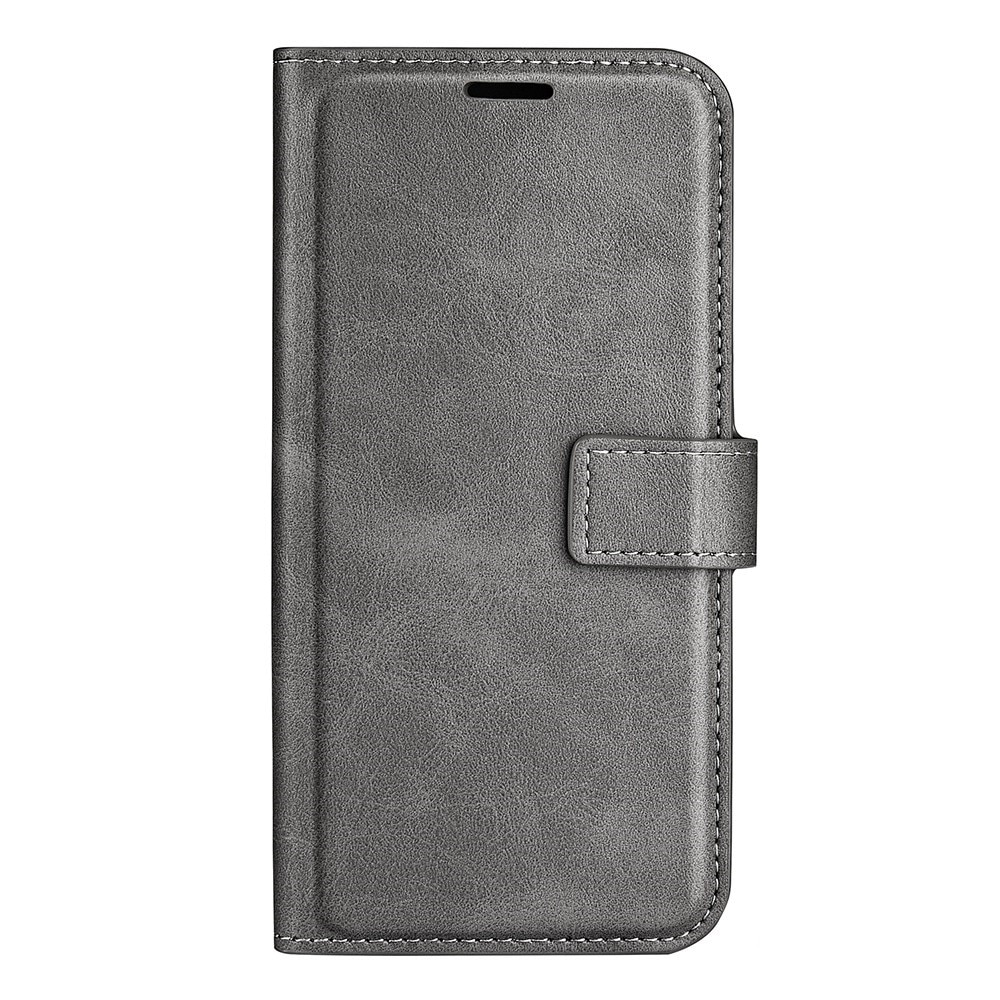 iPhone 14 Pro Max Leather Wallet Grey