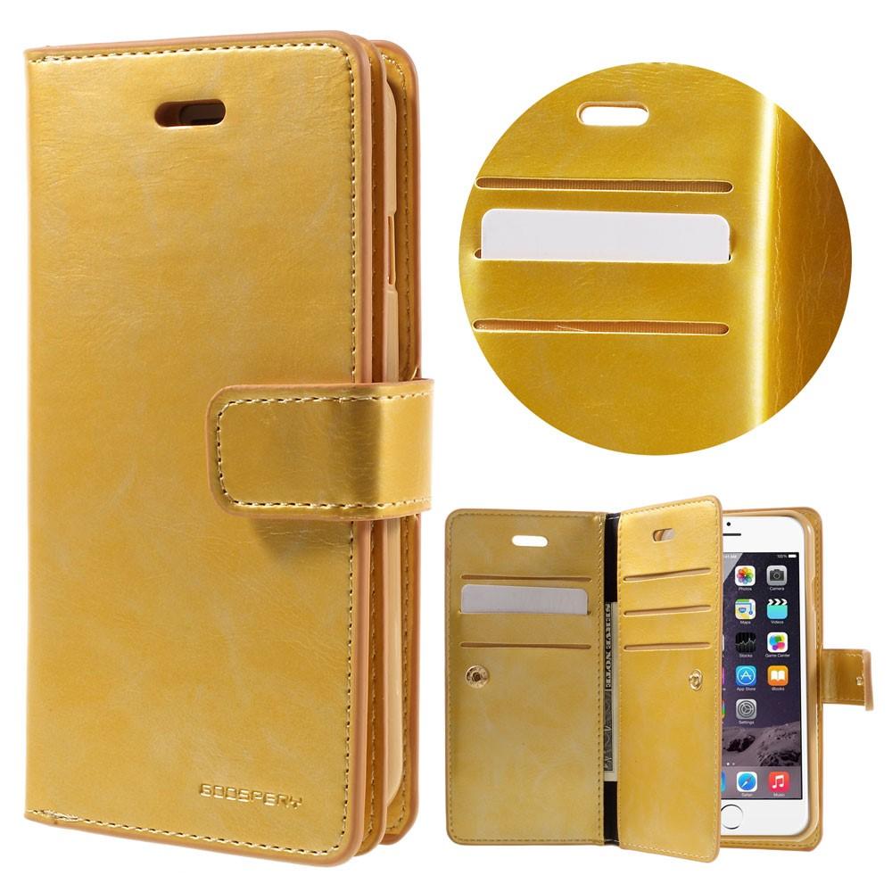 Mansoor Wallet Diary Case iPhone 7/8/SE Gold