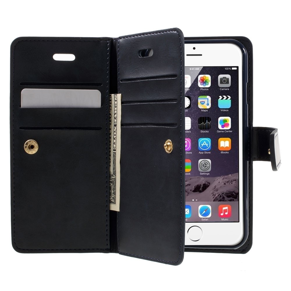 Mansoor Wallet Diary Case iPhone 7/8/SE Blau