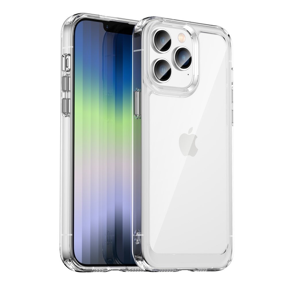 iPhone 14 Pro Max hybride Handyhülle Crystal Hybrid, durchsichtig