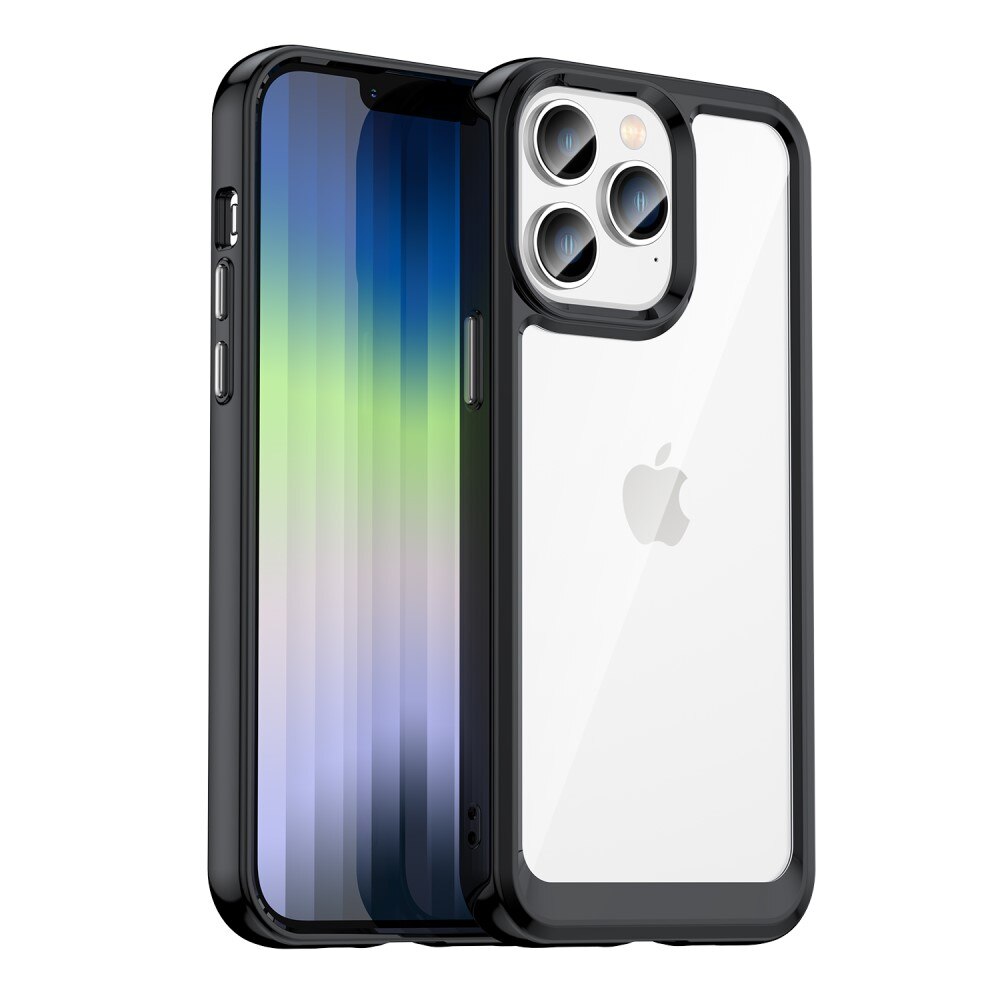 iPhone 14 Pro Hybrid-Hülle Schwarz