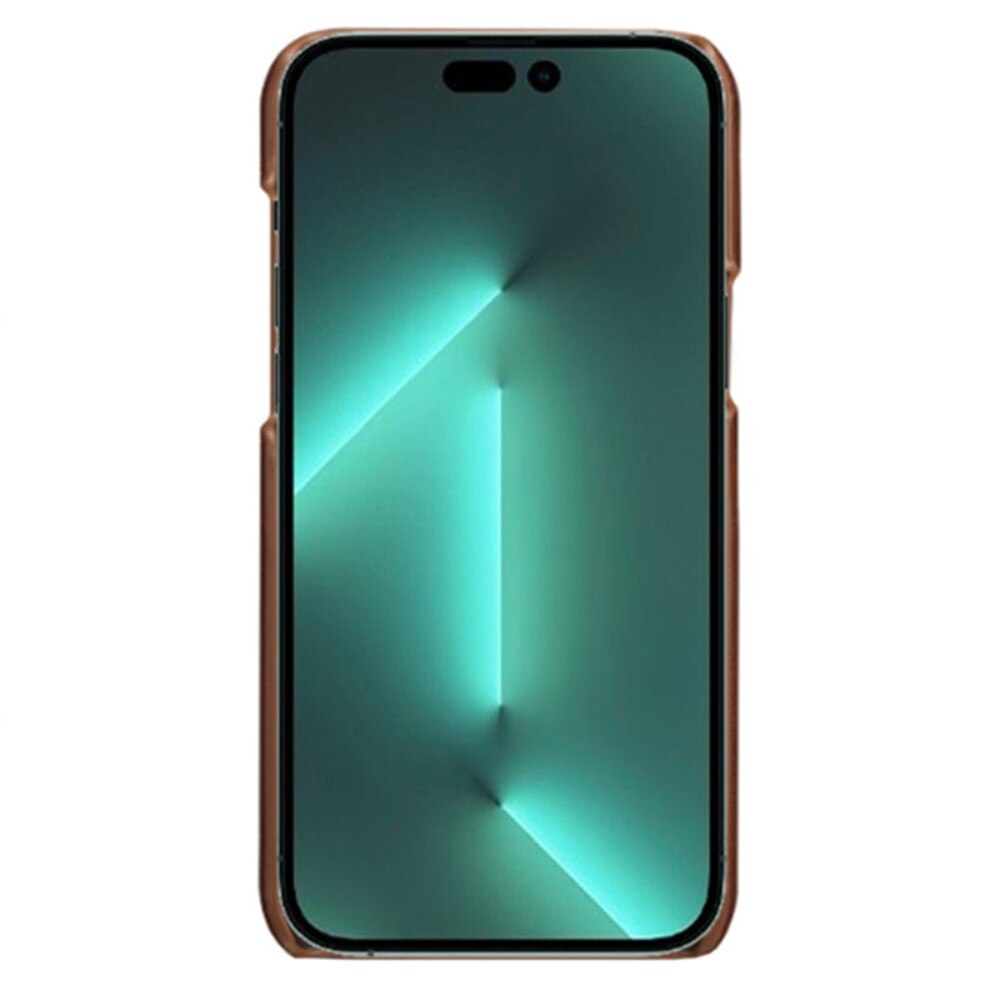 Card Slots Case iPhone 14 Pro Braun