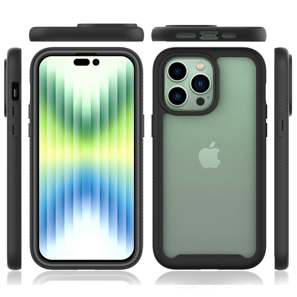 iPhone 14 Pro Max Full Cover Hülle Schwarz