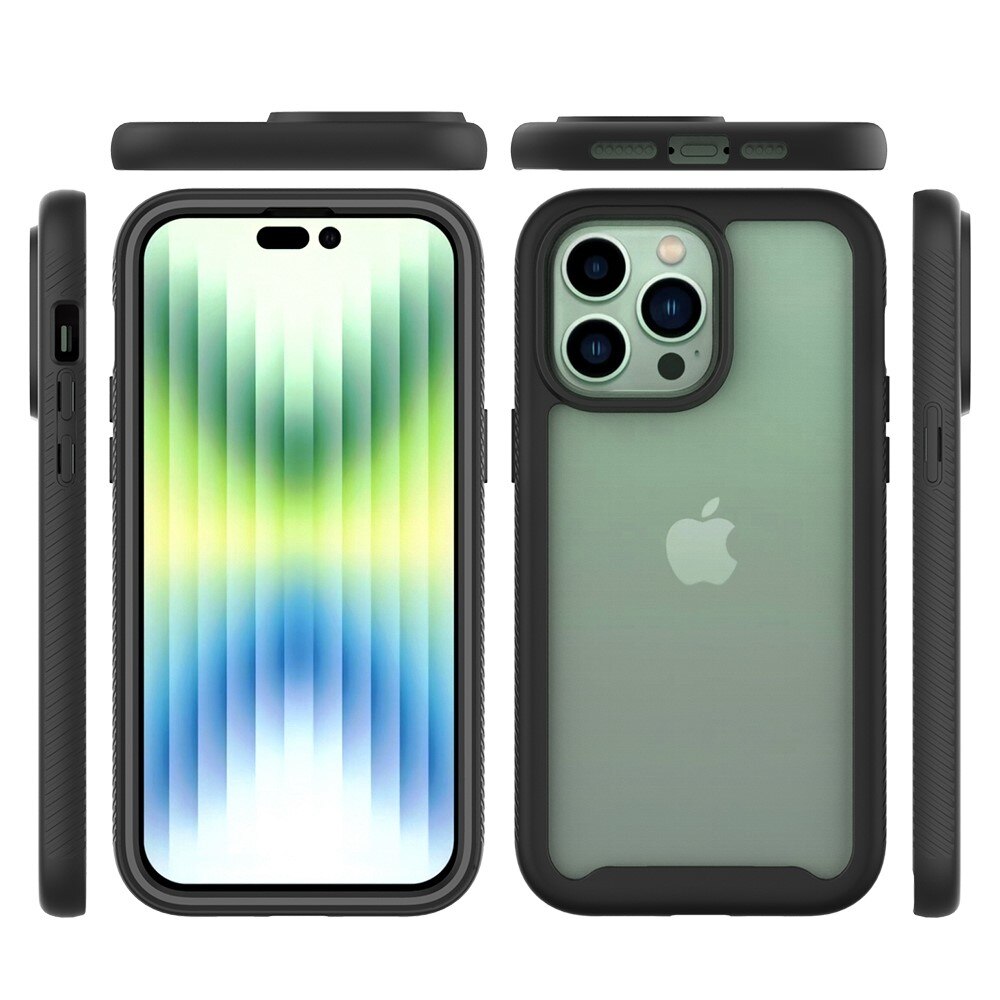 iPhone 14 Pro Max Full Protection Case Schwarz