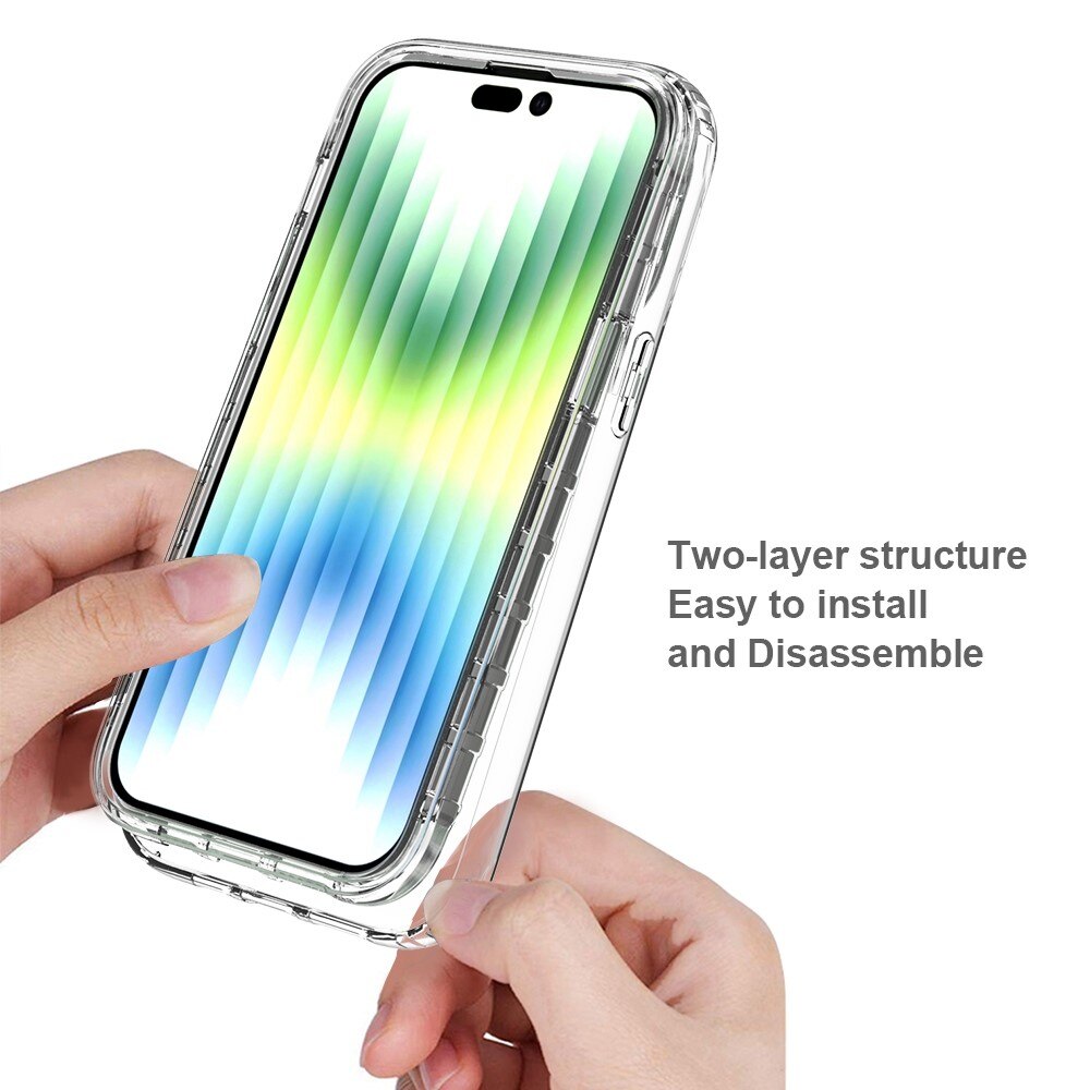 iPhone 14 Pro Max Full Cover Hülle Transparent