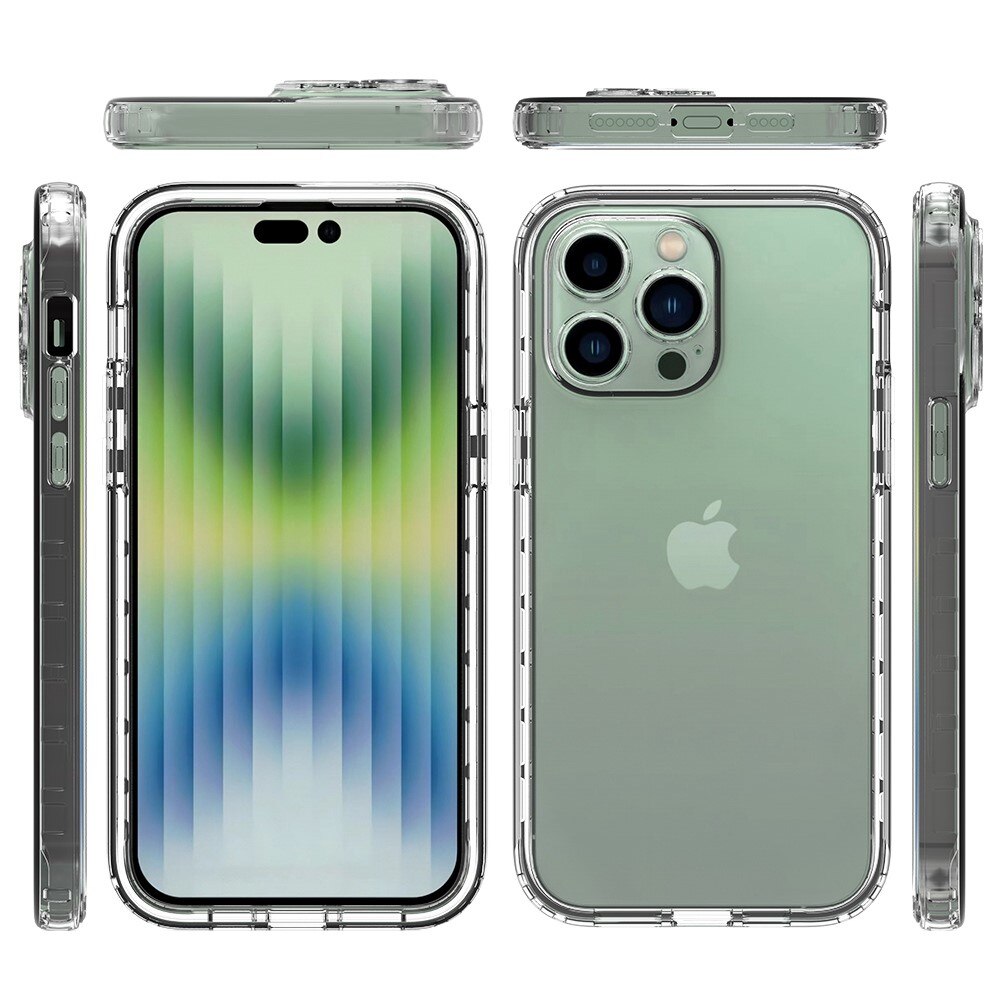 iPhone 14 Pro Max Full Cover Hülle Transparent